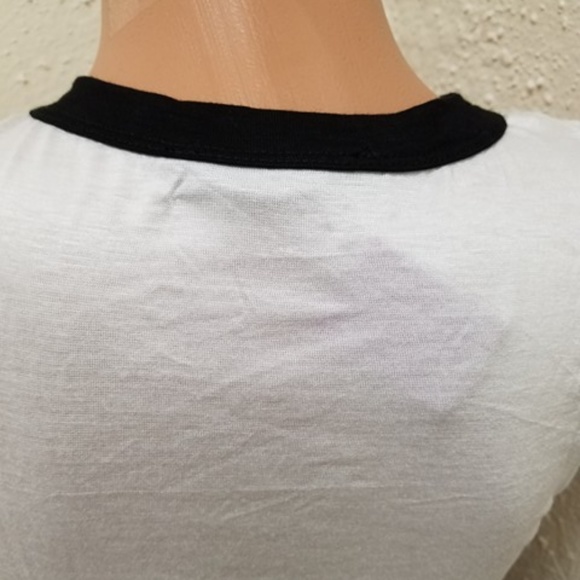 Sexy ROCK N ROLL style tattoo corset front top - Picture 3 of 8